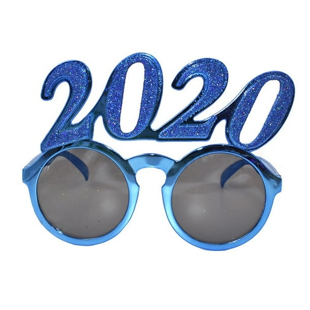 2020 Unisex Eyeglass Funny Glitter Sunglasses New Year's Eve Party Glasses Props 2020 Unisex Eyeglass Funny Glitter Sunglasses New Year's Eve Party Glasses Props